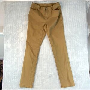 J. Jill Authentic Fit Slim Leg Jeans Sz 10 Tall Stretch Straight Leg Mid Rise